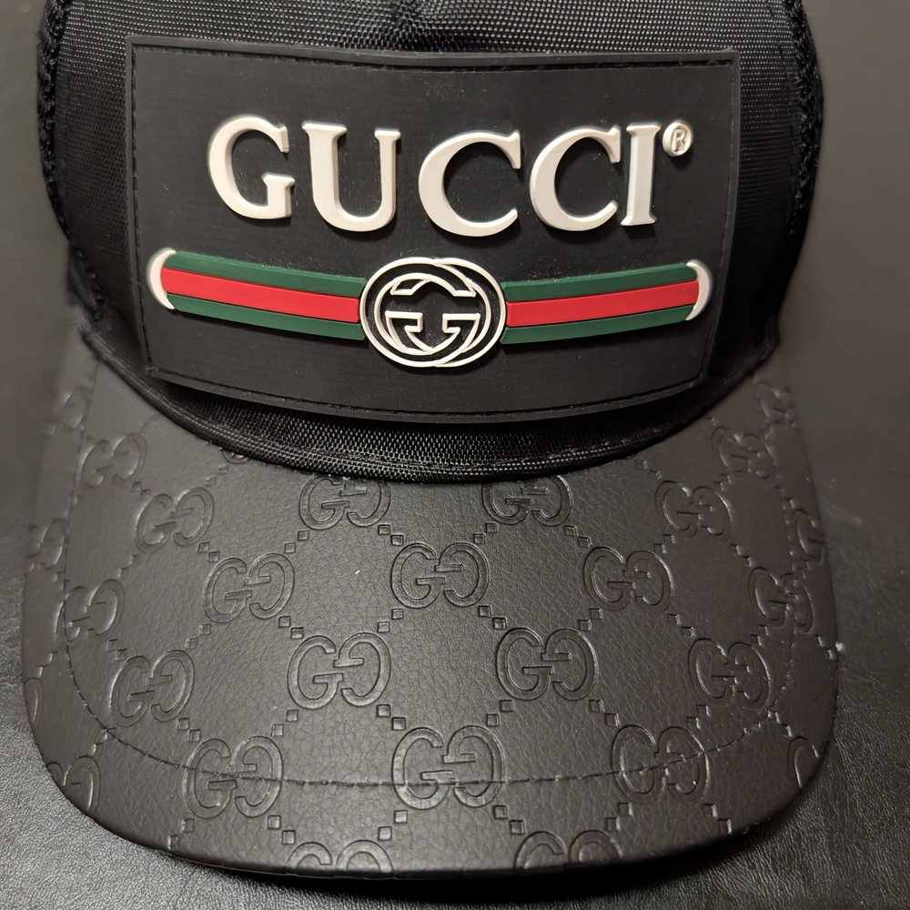 Gucci Black Logo Cap